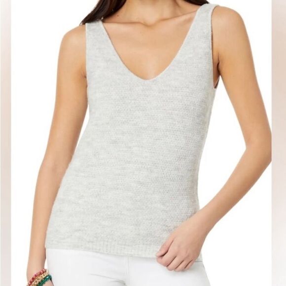 Lilly Pulitzer Davison Sweater Set- Heathered Seaside Grey NWT - Picture 2 of 7